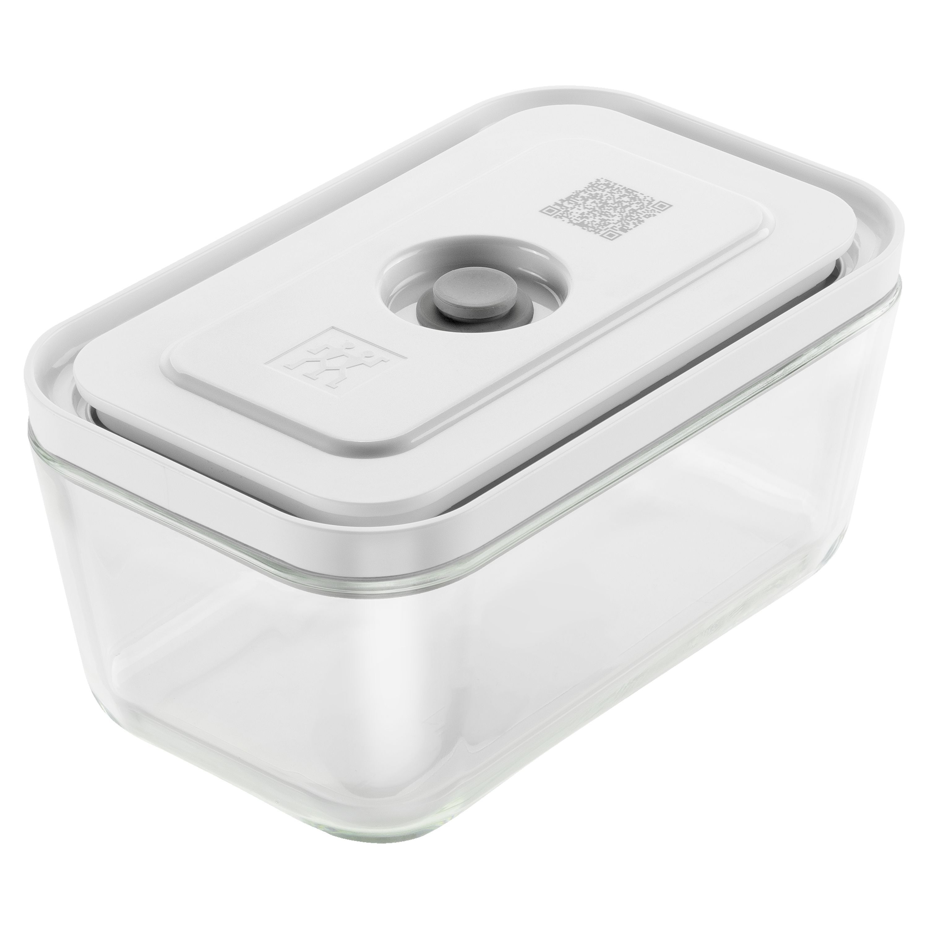 Vakuum Starterset, Glas / M/L, 7-tlg, Weiß