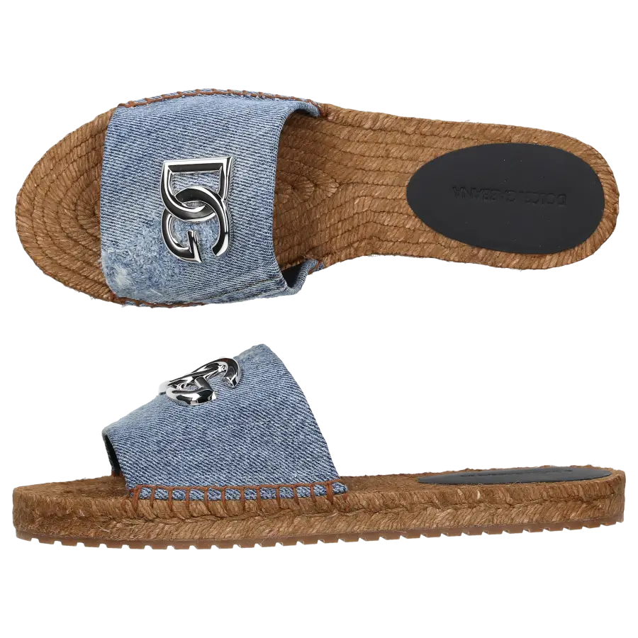 Dolce & Gabbana - Pantoletten ESPADRILLAS Denim - blau