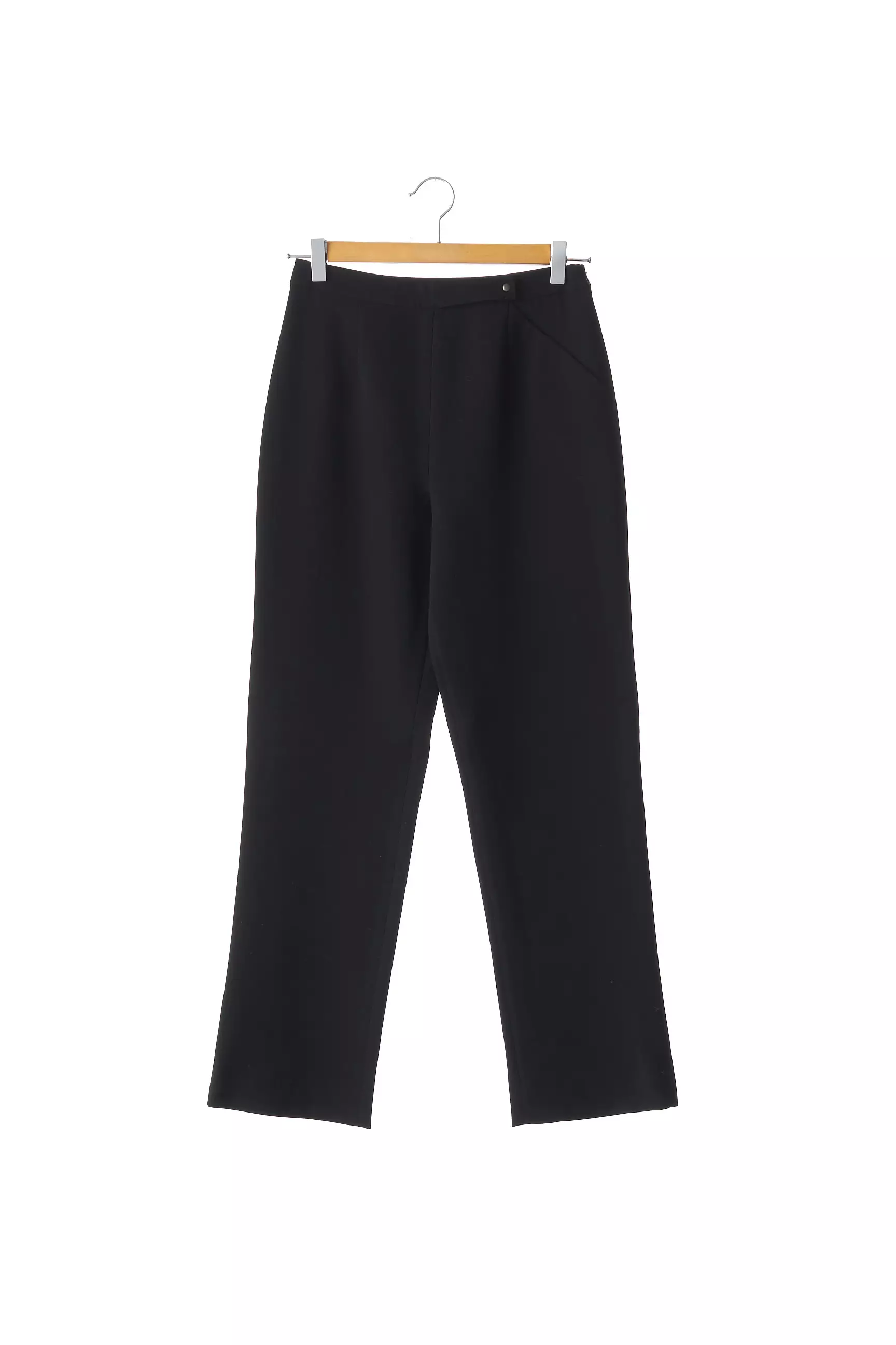 Giorgio Armani Pantalons Droits Femme couleur noir