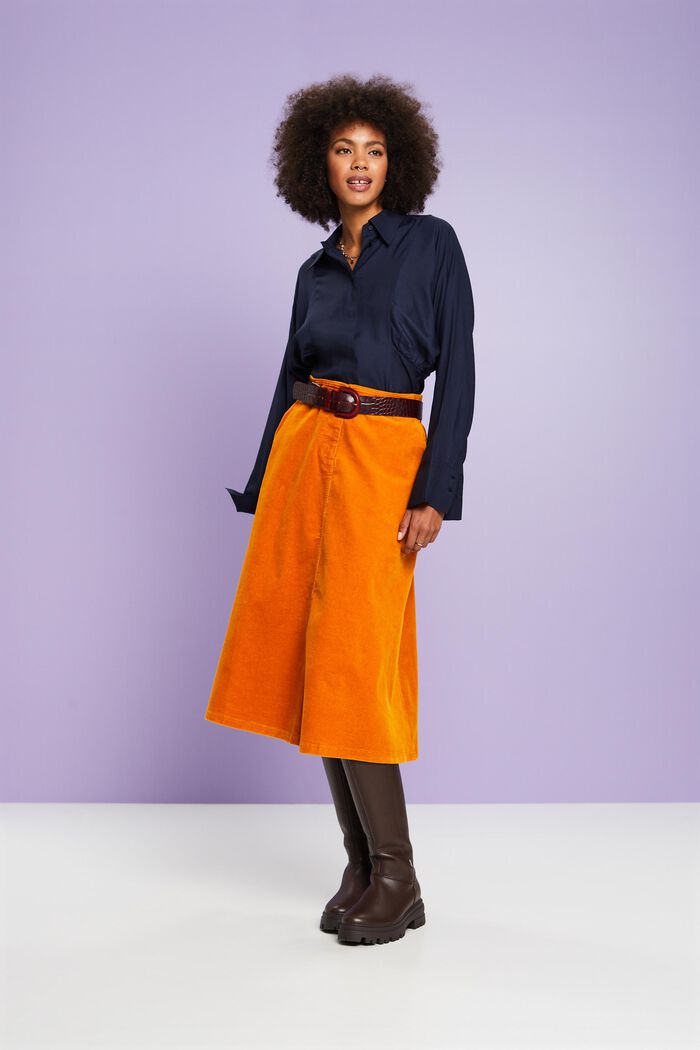 Bluse mit Fledermausärmeln, LENZING™ ECOVERO™