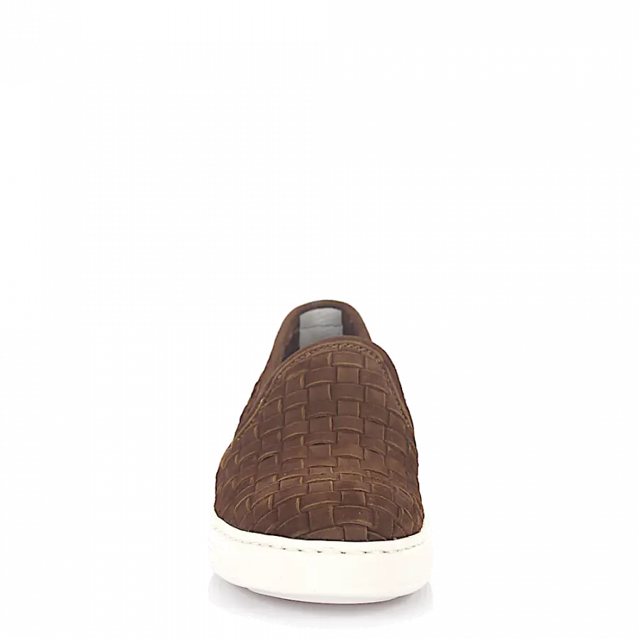 Santoni - Slip Ons braun - braun