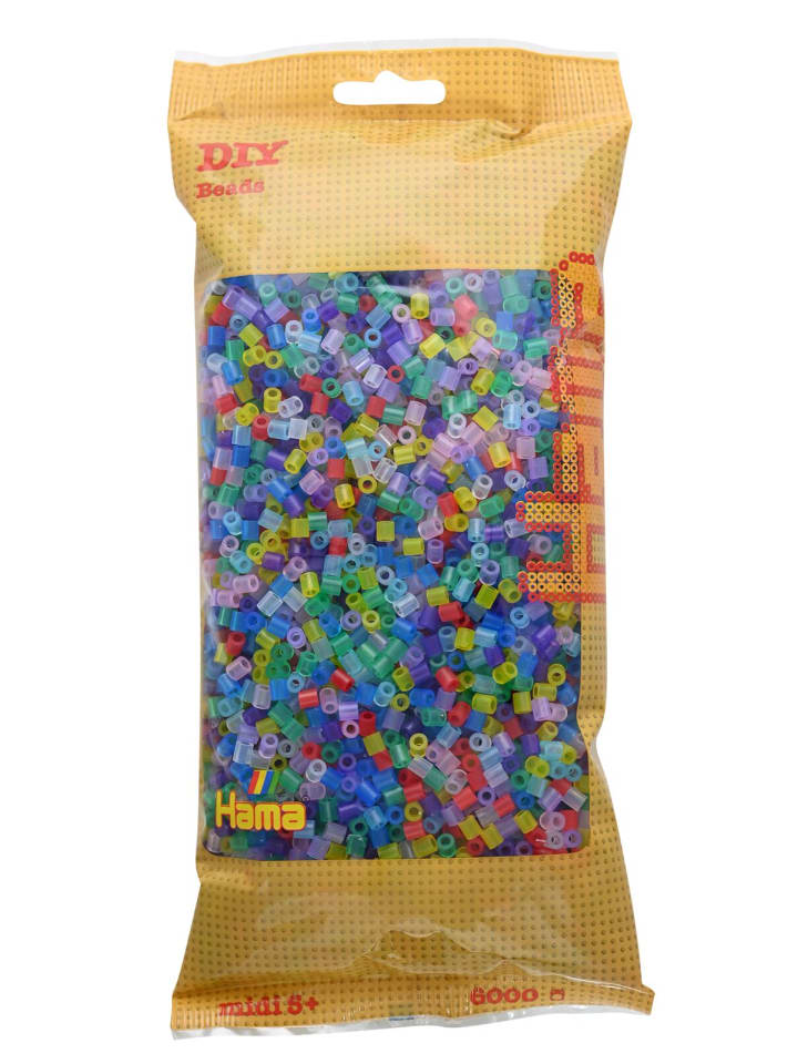 Hama Beutel Midi-Bügelperlen in transparent günstig kaufen onesize