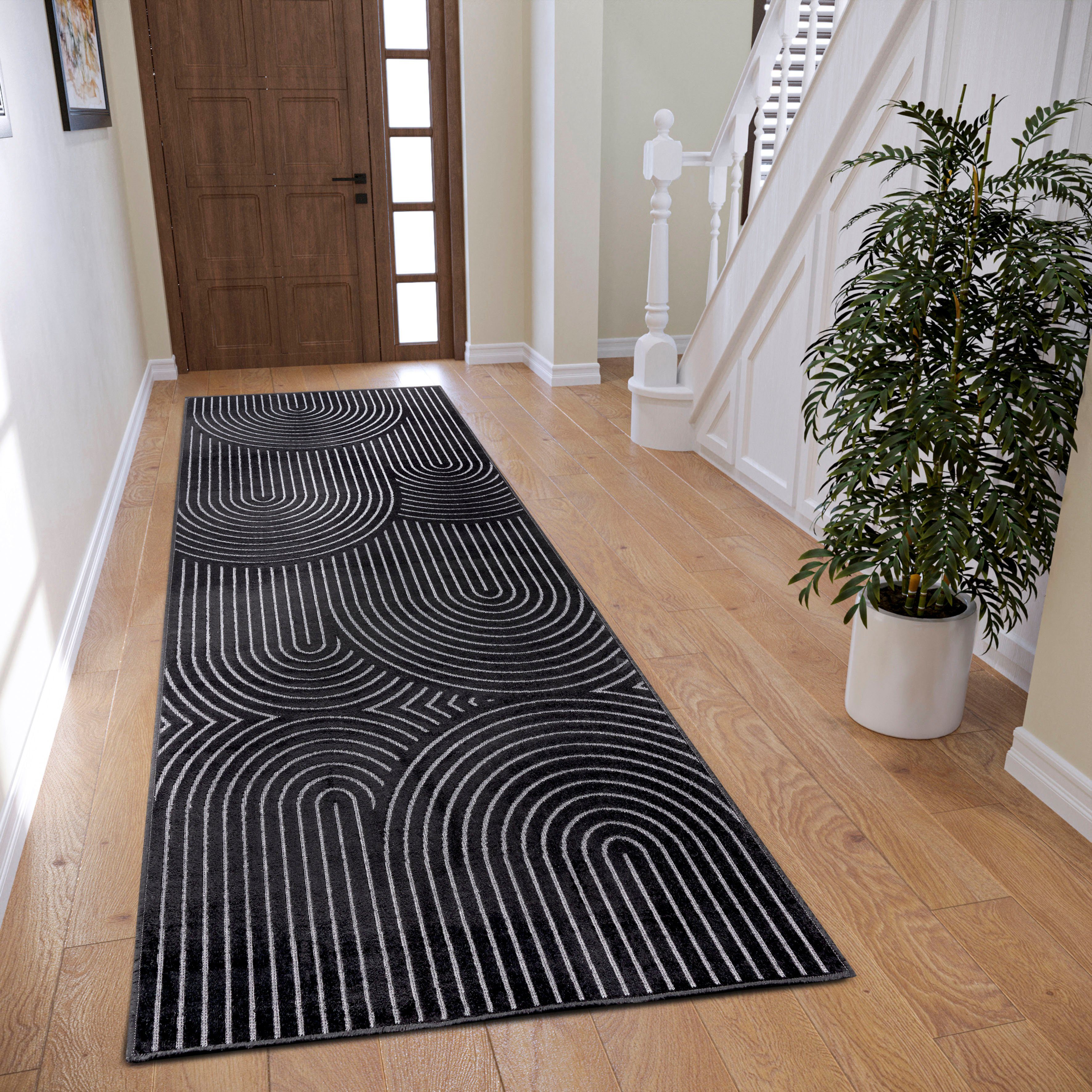 Läufer Faron, HANSE Home, rechteckig, Höhe: 3 mm, Kurzflor, Skandi, Boho, 3D Effekt, Wohnzimmer, Schlafzimmer, Flur