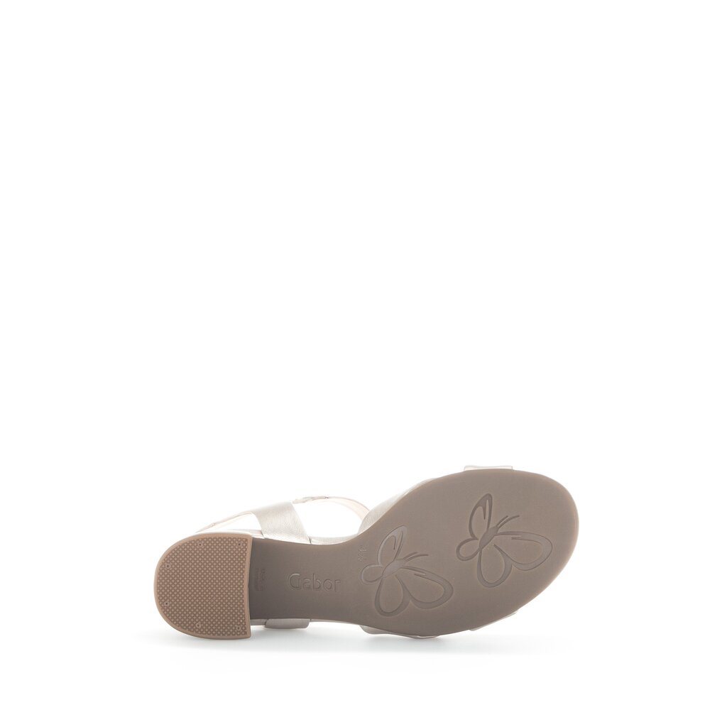 Gabor comfort Riemchensandale gold