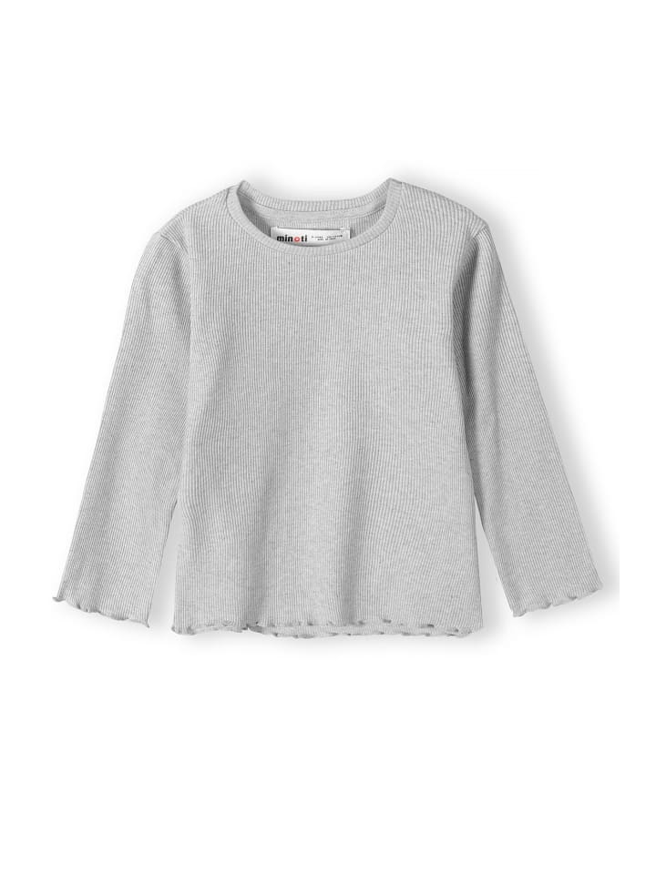 Minoti Longsleeves 12RIBTEE 6 in grau günstig kaufen
