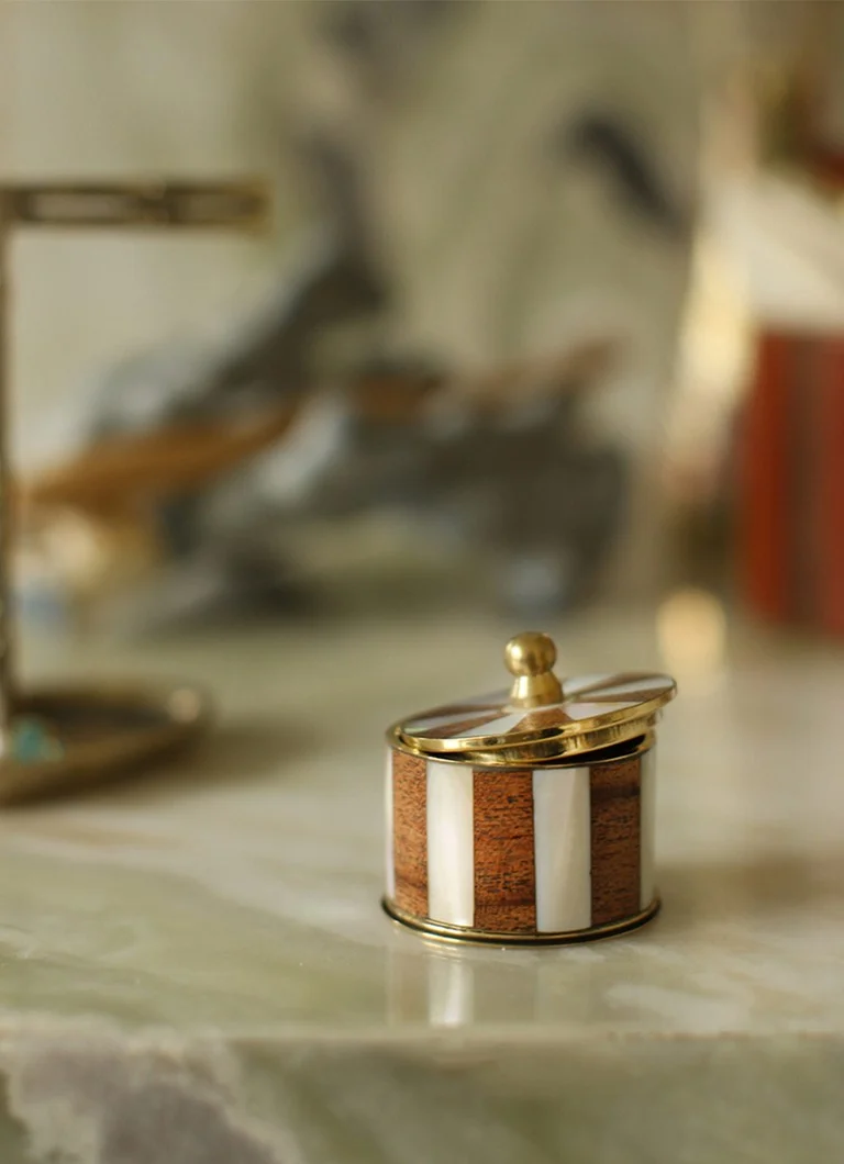 Doing Goods Woody Striped Circus storage box 3.8 cm
