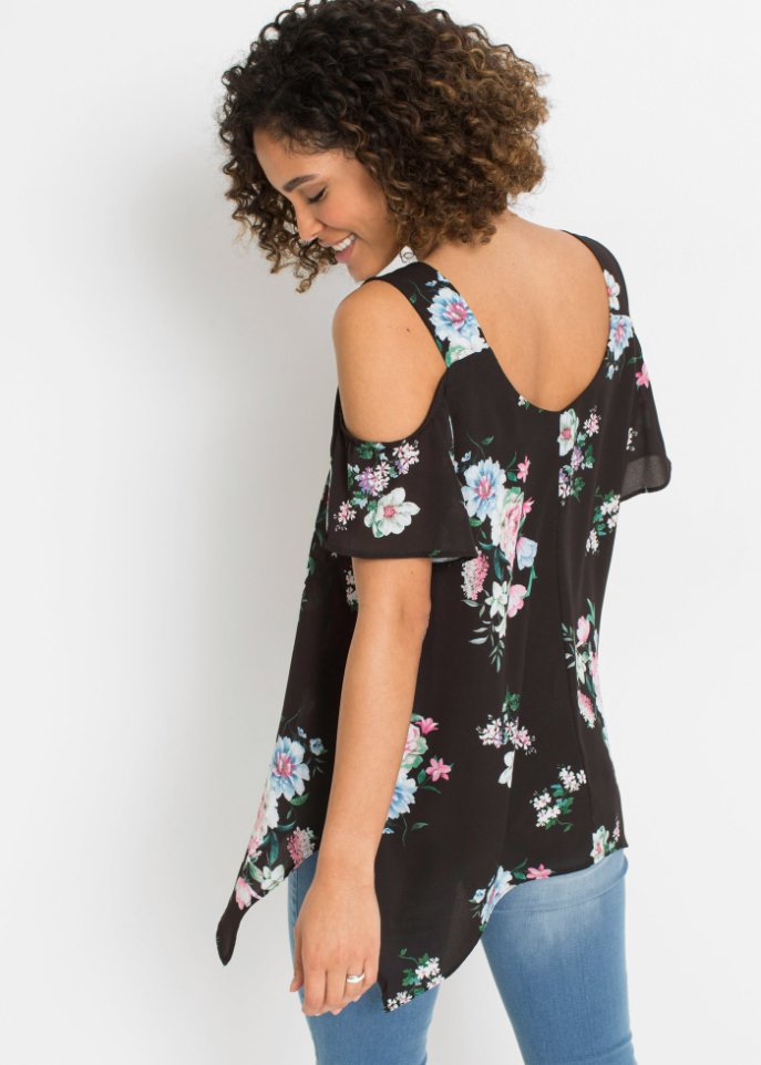 Bedruckte Bluse