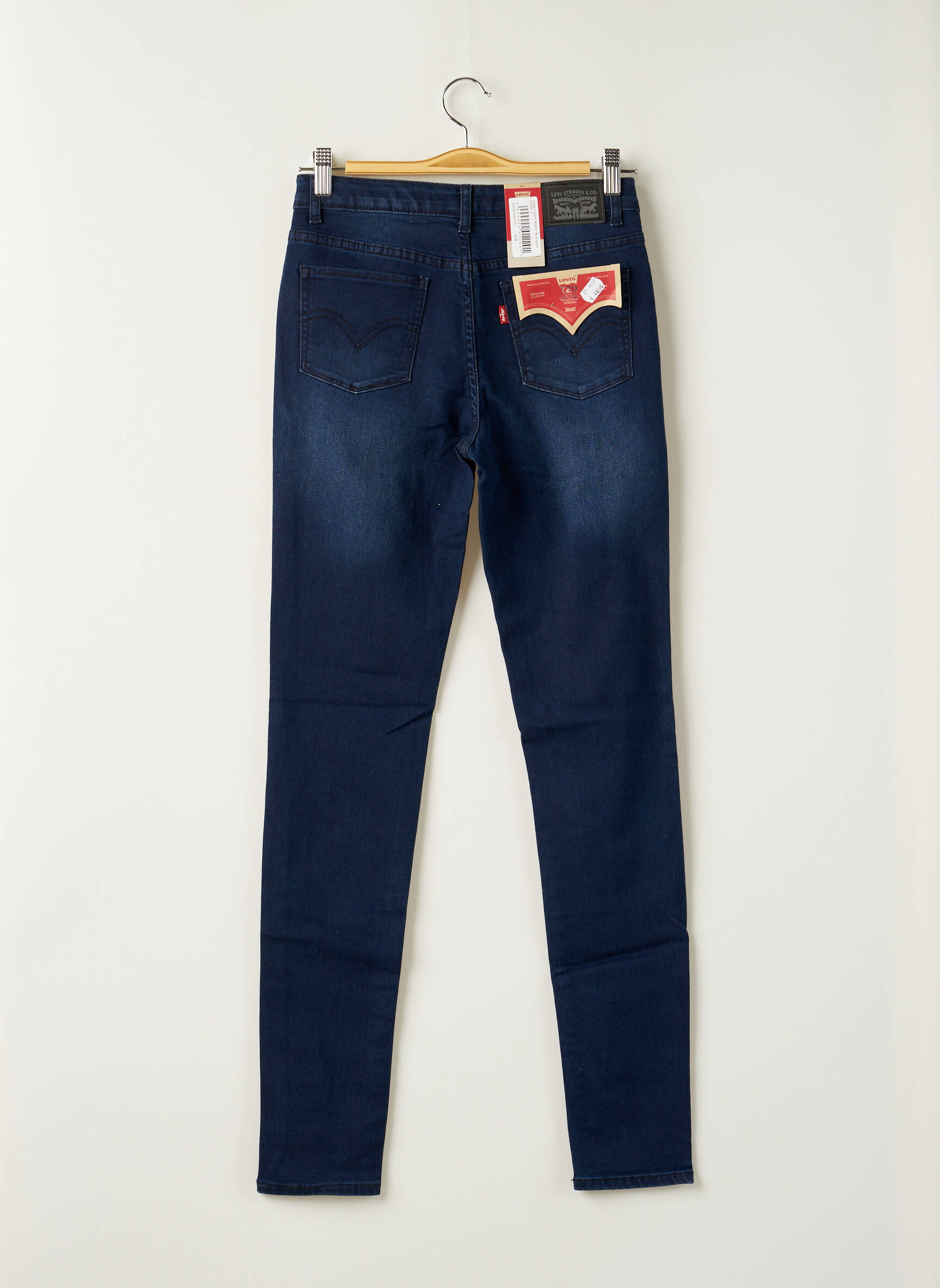 Levis Jeans Skinny Fille couleur bleu