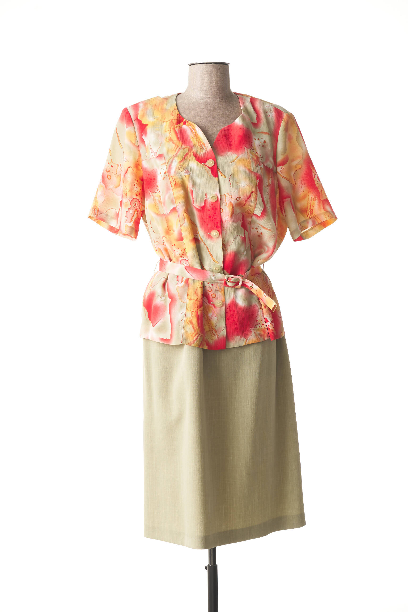 France Rivoire Ensembles Robe Femme couleur vert