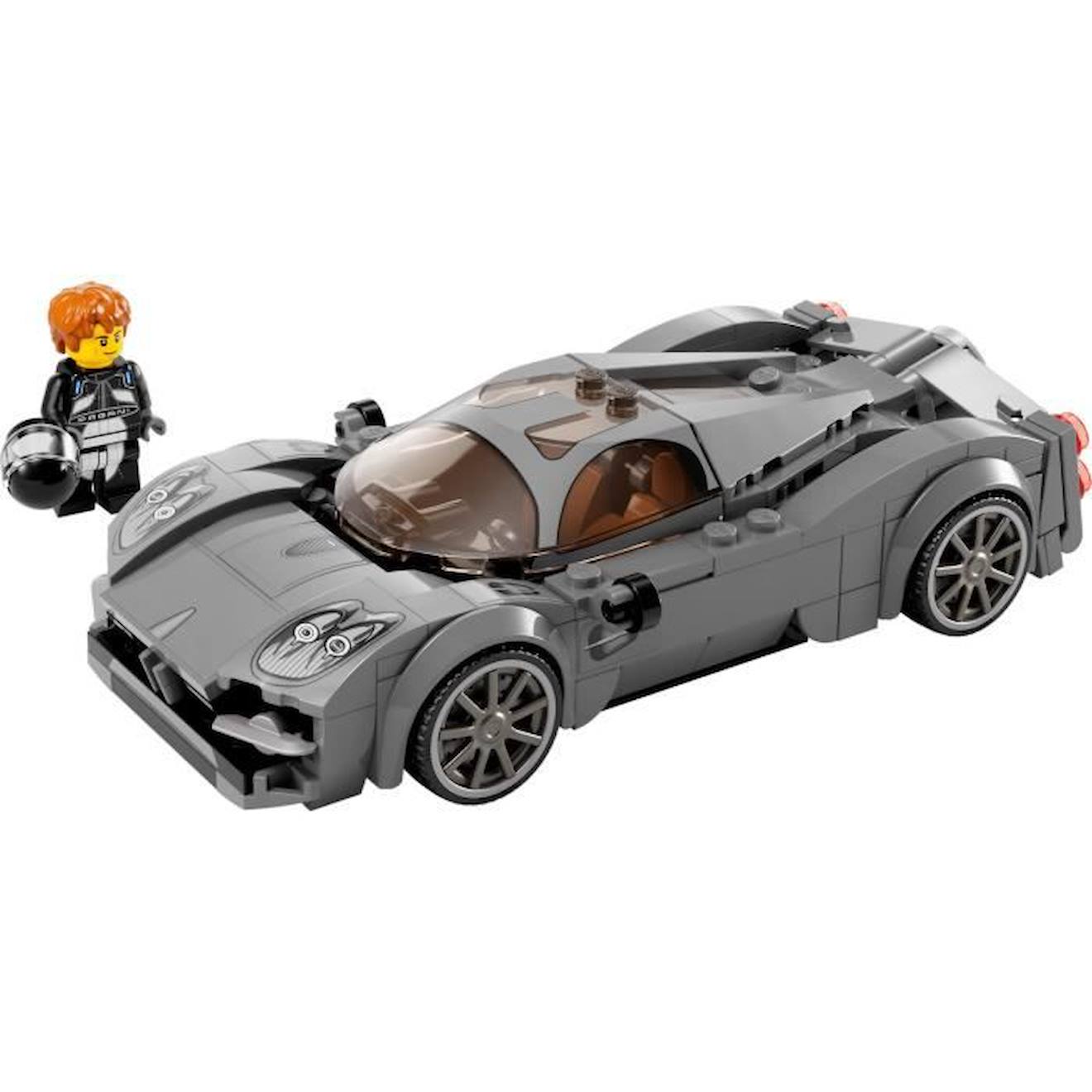 LEGO® Speed Champions 76915 Pagani Utopia, Jouet Voiture de Course, Kit de Maquette de Collection gris