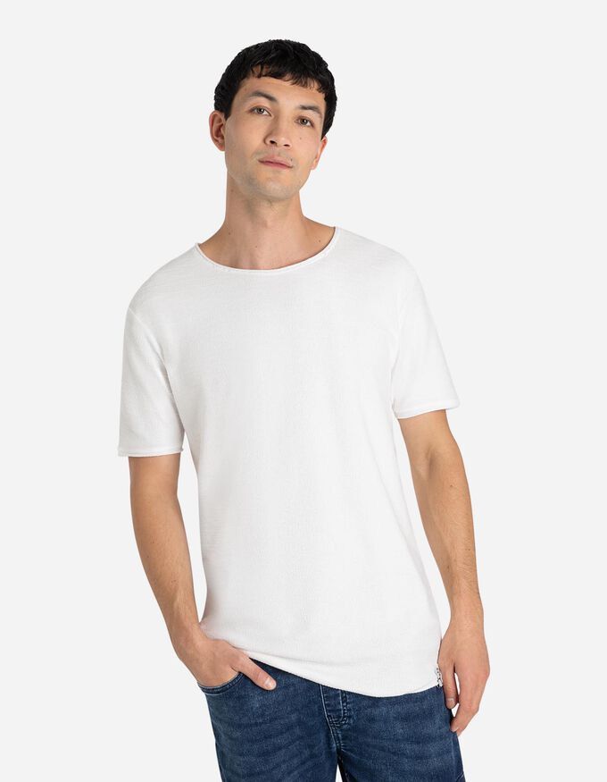 T-Shirt - Gerollte Abschlüsse