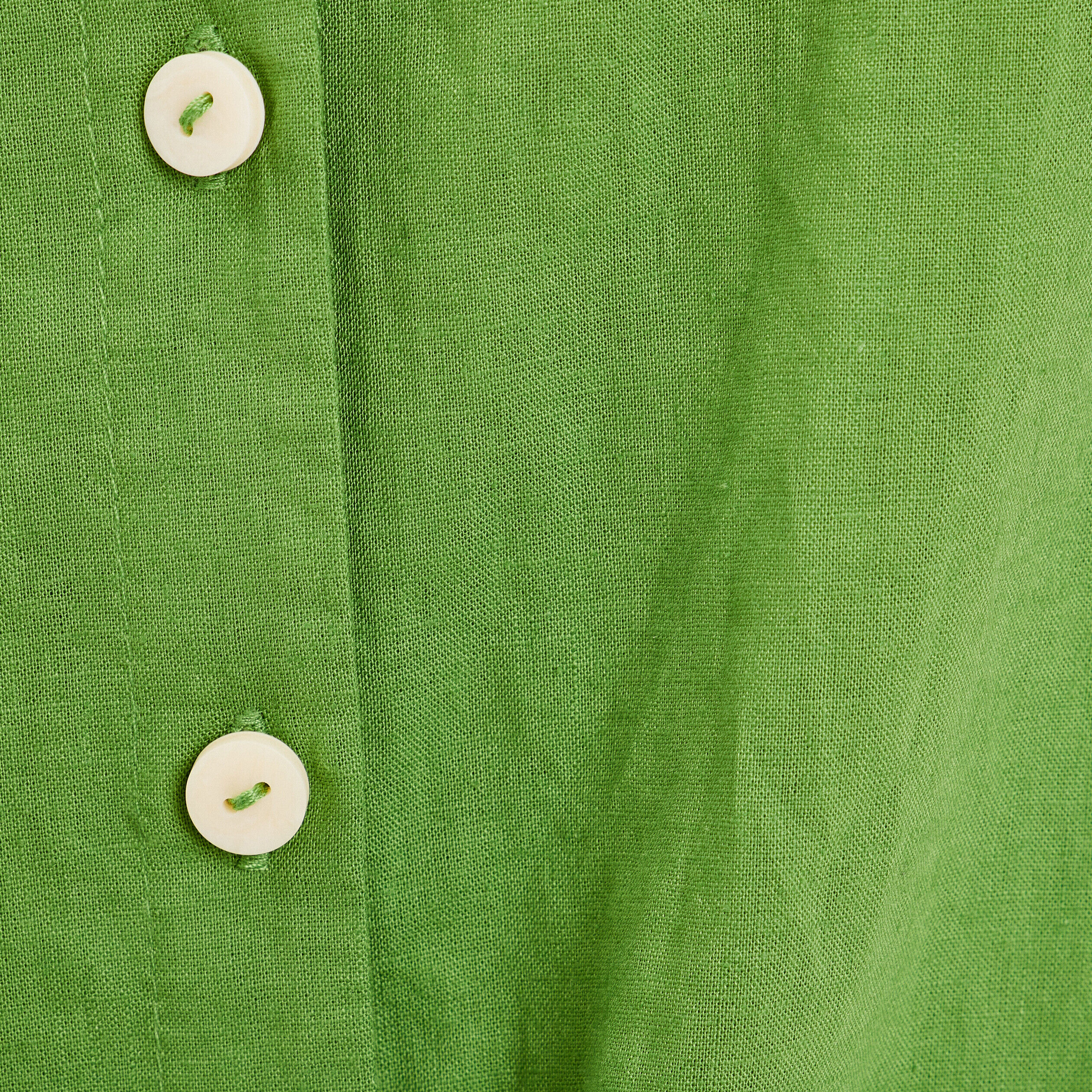 Chemise à nouer vert femme | Cache Cache