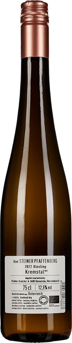 Pichler-Krutzler Riesling Ried Pfaffenberg 2022