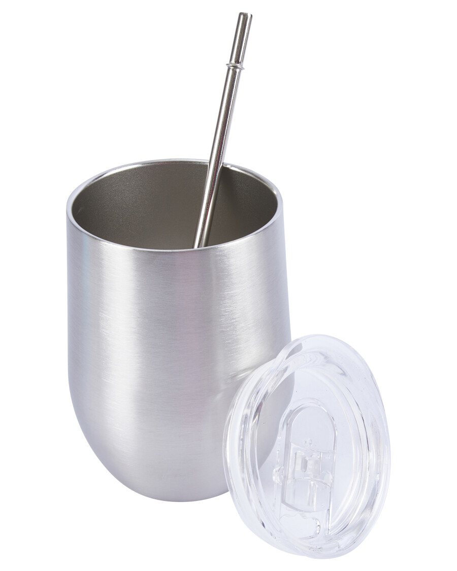 Trinkbecher mit Strohhalm