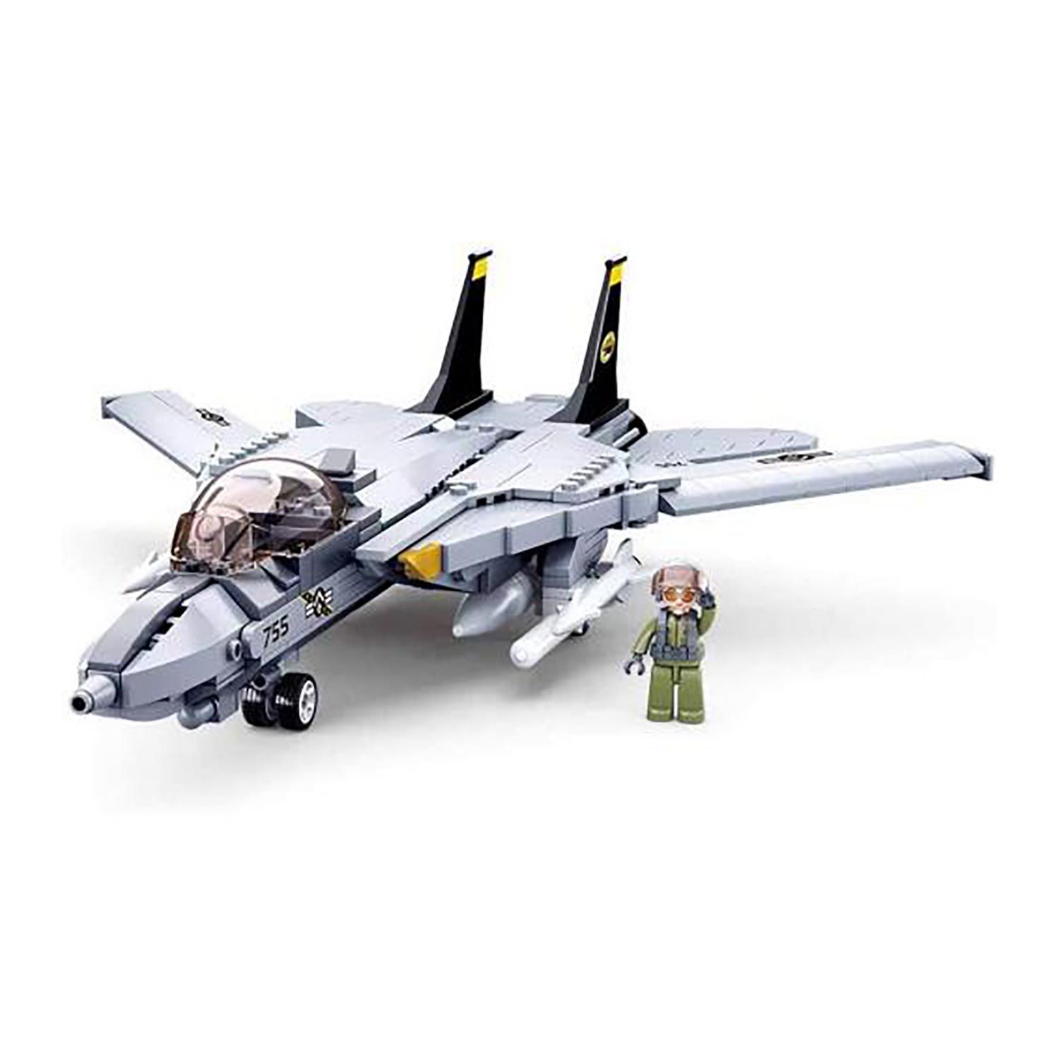 Kampfjet - Bausteine Set M38-B0755
