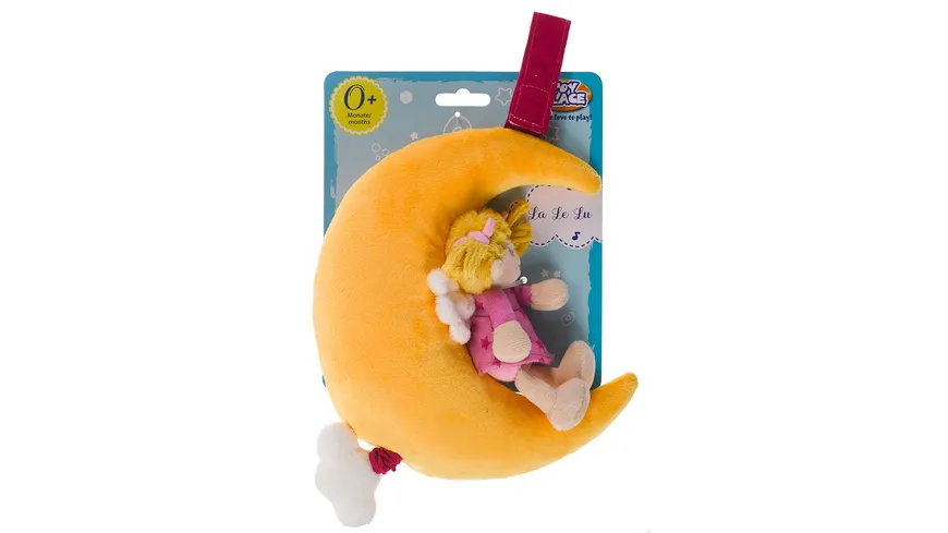 Müller - Toy Place - Spieluhr Mond mit Engel, sortiert, 23 cm