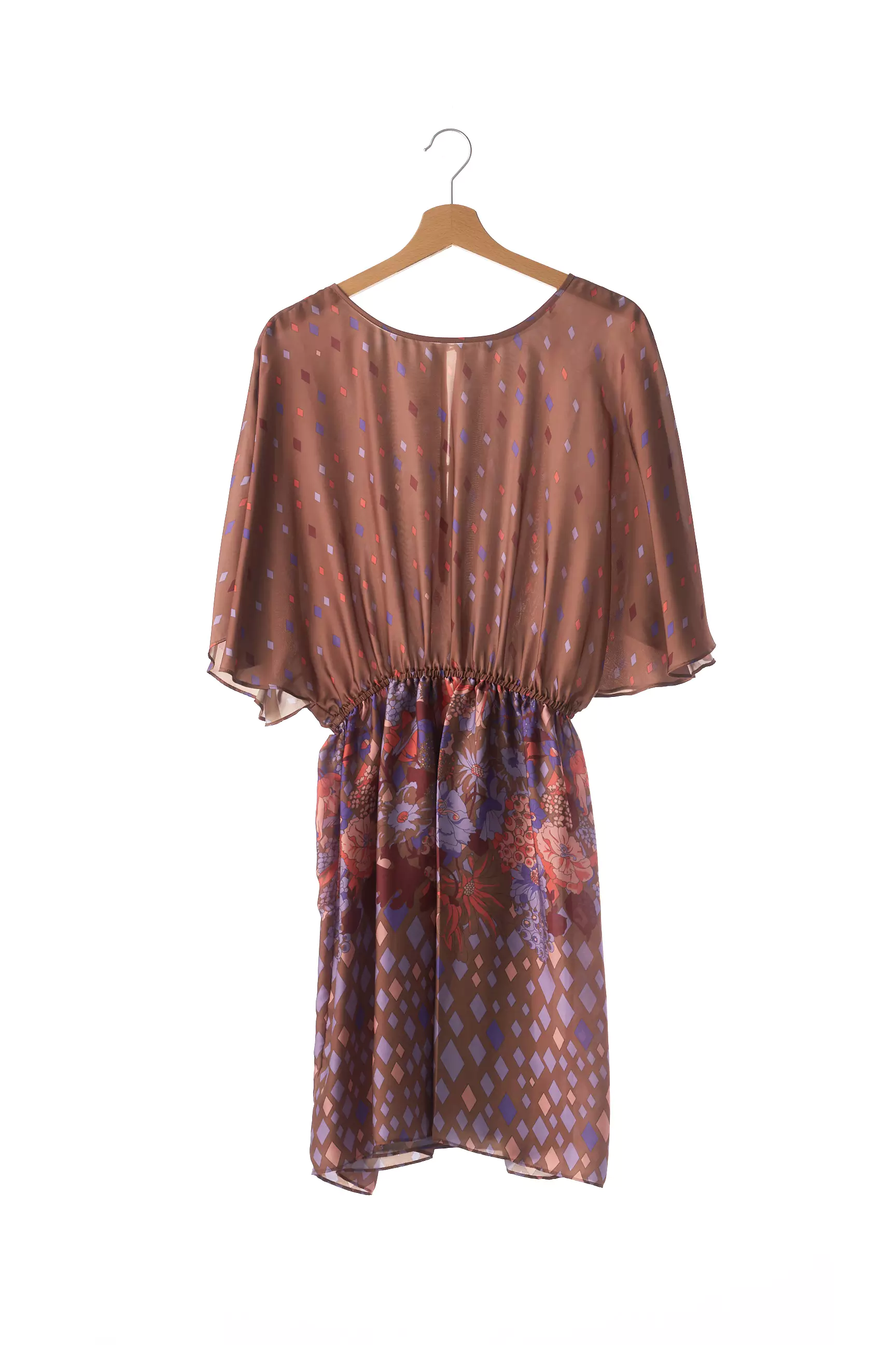 Silvian Heach Robes Mi Longues Femme couleur marron