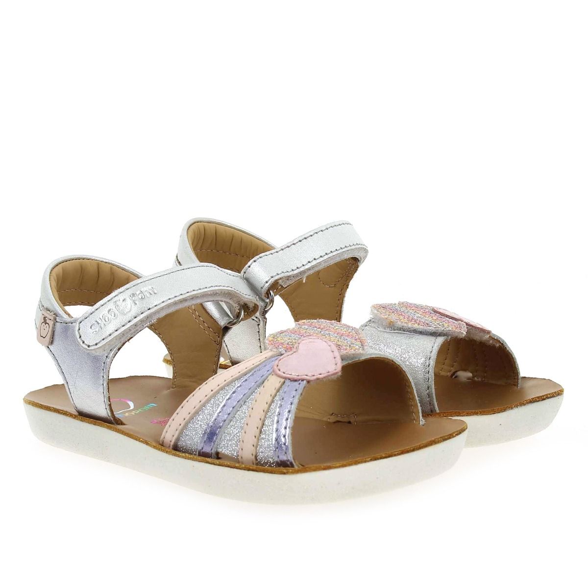 Shoopom  GOA HEART - argent multi
