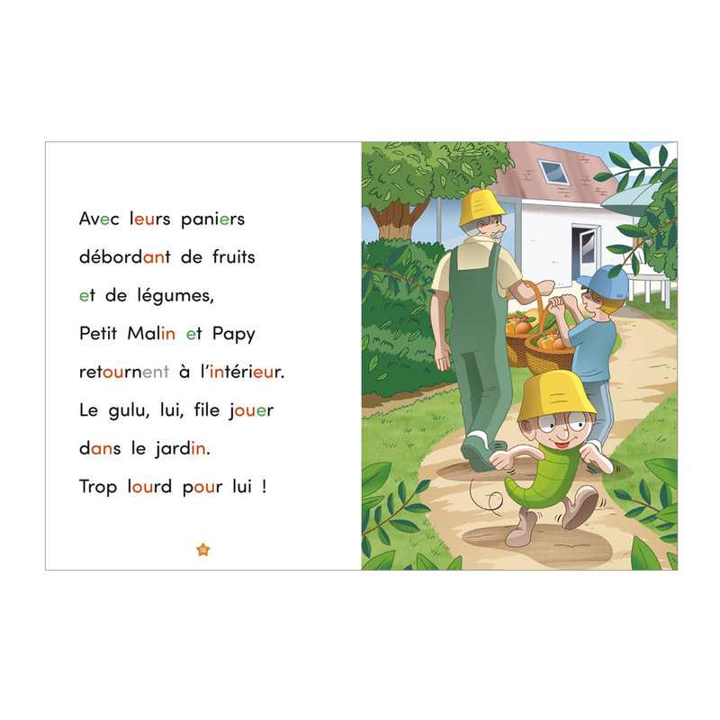 Livre Le jardinier gaffeur, milieu CP Les Alphas - Récréalire