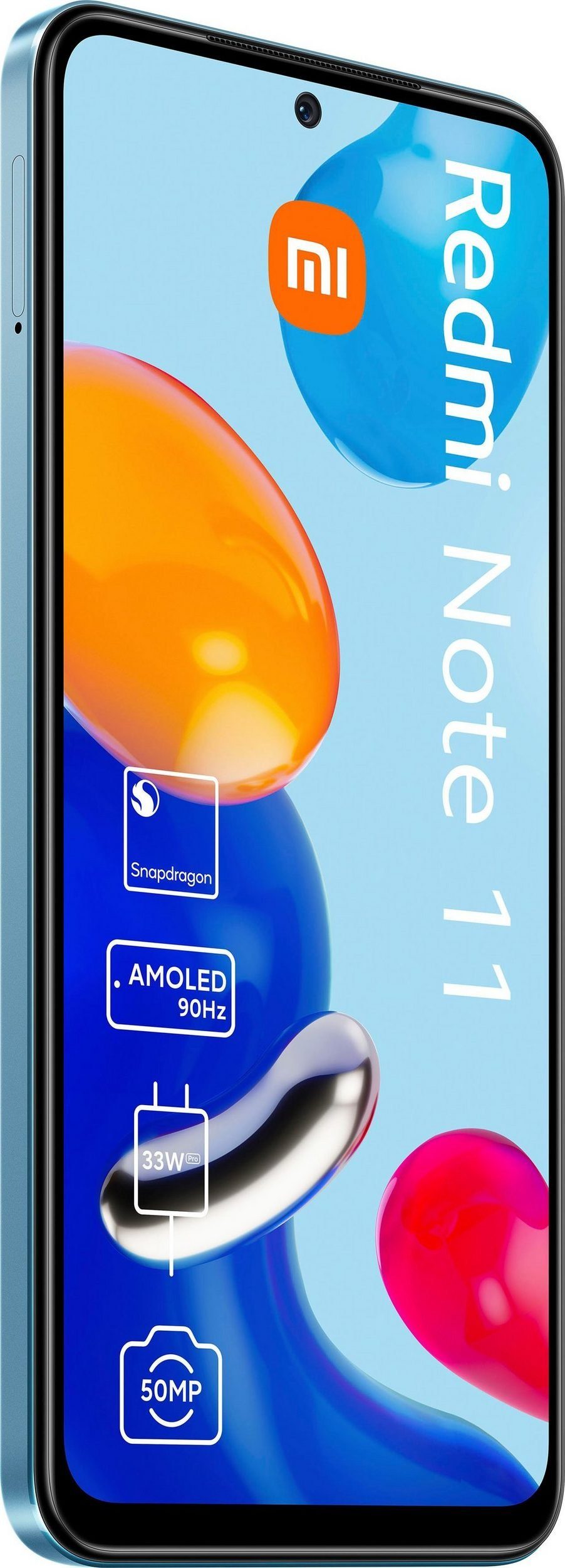 Xiaomi Redmi Note 11 4G Smartphone Handy (16,33 cm/6.4 Zoll, 128 GB Speicherplatz, 50 MP Kamera)