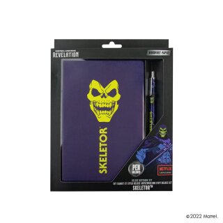 Masters of the Universe Notizbuch mit Kugelschreiber Skeletor