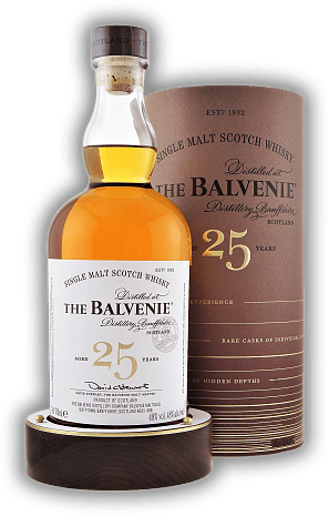 Balvenie 25 Years Balvenie 25 Years  Alter 25 J. - 0,7	 Liter - Vol 48%