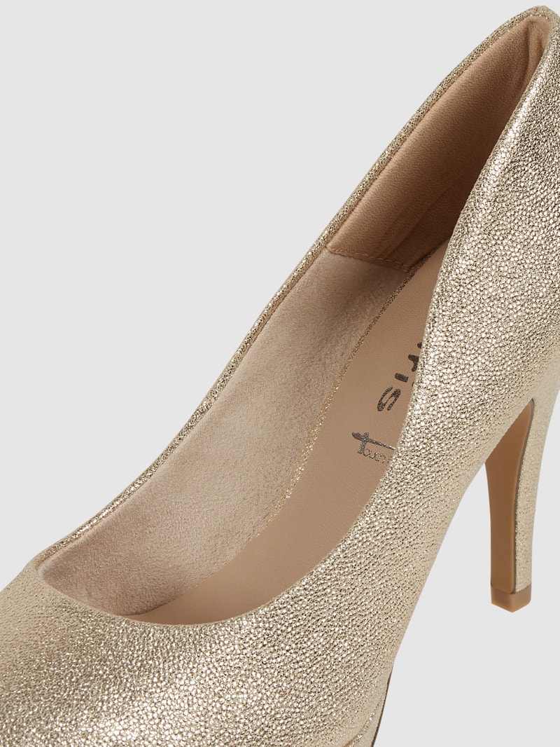 High Heels mit TOUCH it-Fußbett in gold