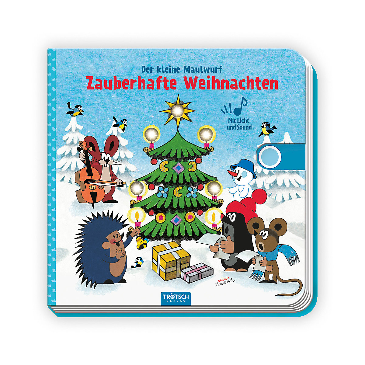 Trötsch Der kleine Maulwurf Soundbuch mit Licht Zauberhafte Weihnachten
