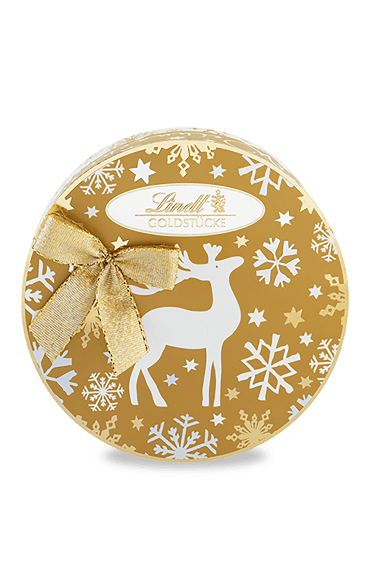 Goldstücke Rundschachtel, 140g