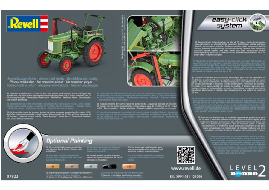 Fendt F 20 Dieselroß Bausatz von Revell (1:24)