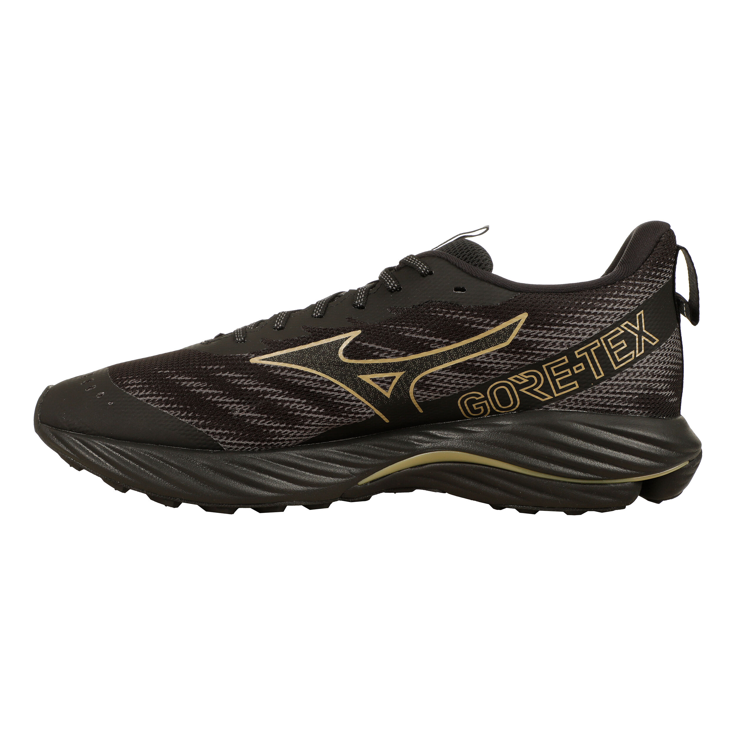 Wave Rider GTX 2 Trailschuh Herren - Schwarz, Gold