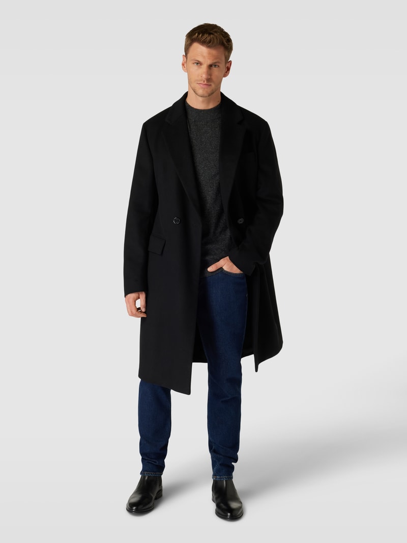 Regular Fit Jeans mit Eingrifftaschen Modell 'Jorden' in dunkelblau
