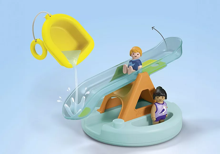 JUNIOR AQUA: Badeinsel mit Wasserrutsche