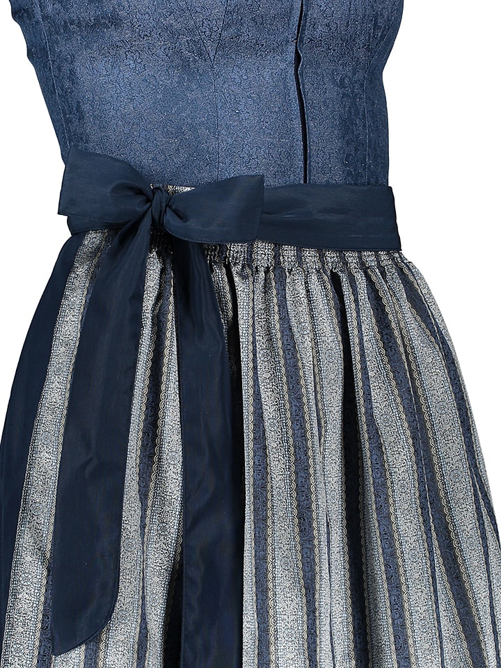 Turi Landhaus Dirndl in Dunkelblau günstig kaufen