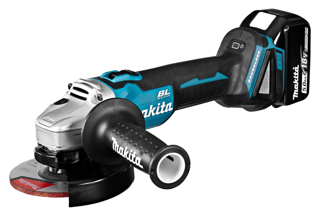 Makita DGA504RTJ 18V 5.0Ah kutna brusilica 125 mm