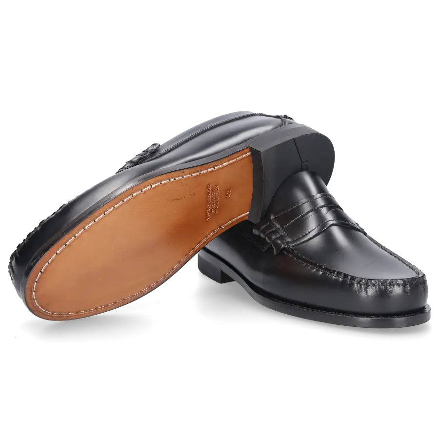 EN AVANT - Loafer 214 BASS Kalbsleder - schwarz