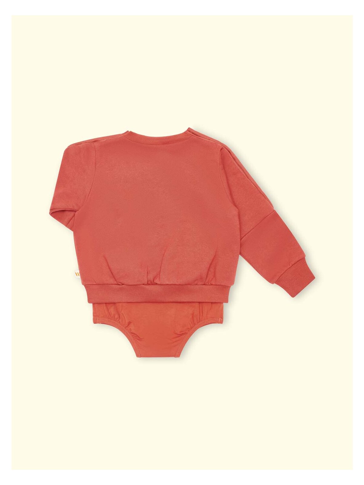 Wombly Pippa 2.0 Sweatshirtbody ziegelrot