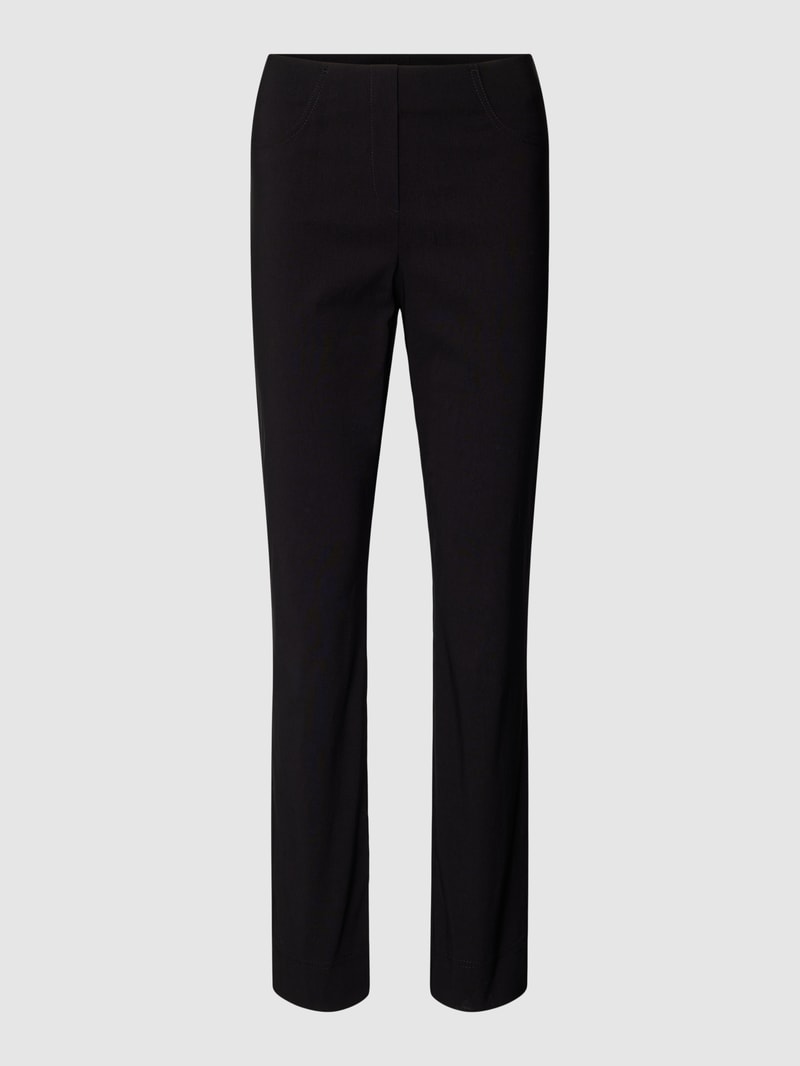 Stoffhose mit Eingrifftaschen Modell 'LOLI' in black