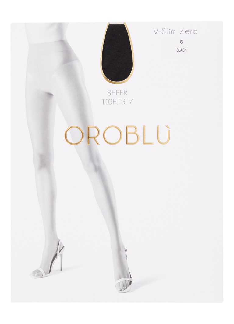 Rajstopy modelujące bezszwowe Oroblu V-Slim Zero, 7 den