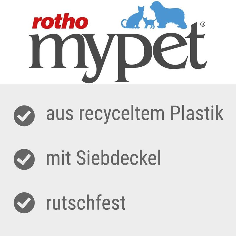Rotho MyPet Katzentoilette Eco BERTY zu TOP-Preisen
