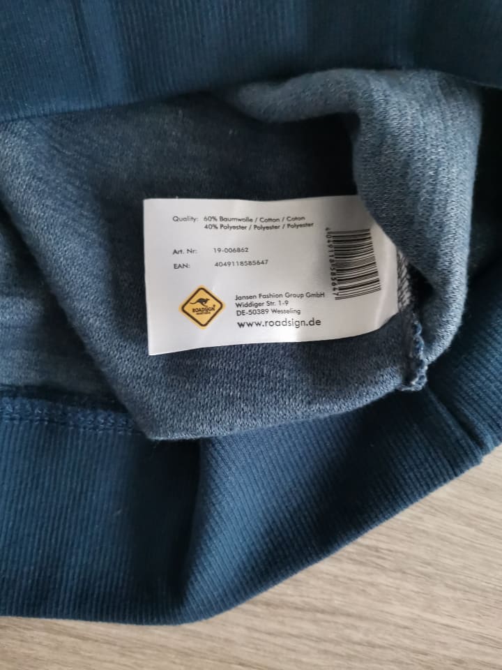 Roadsign Roadsign Sweatshirt Pullover in dunkelblau XXL 2XL navy günstig kaufen XXL