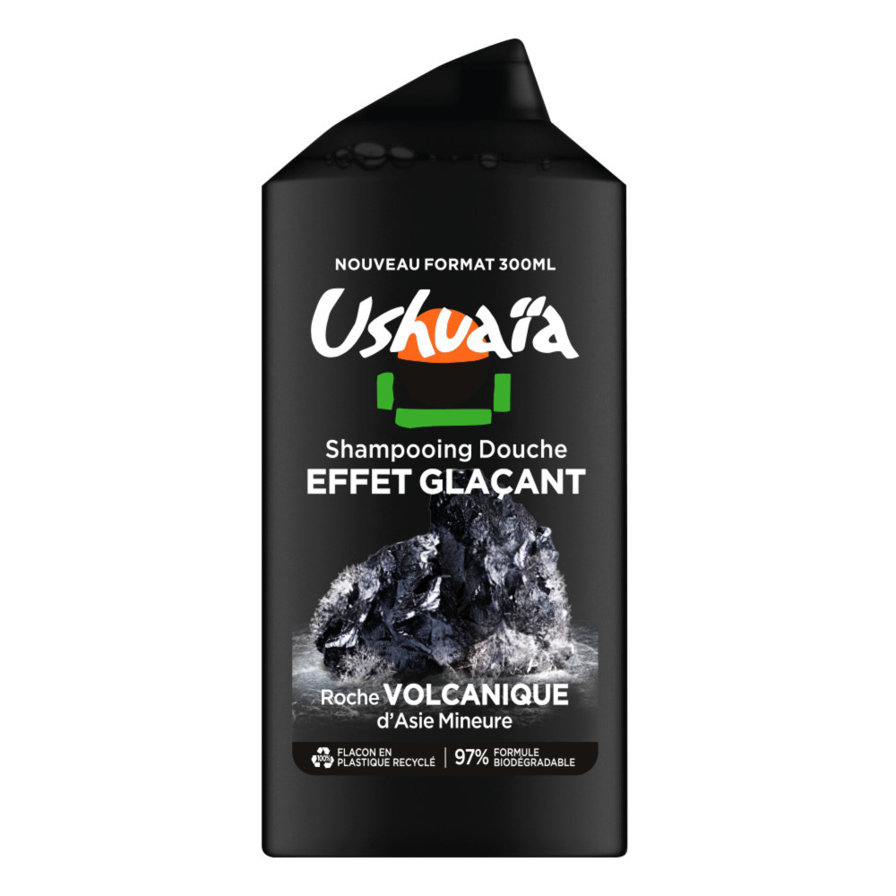 ushuaïa Ushuaïa Shampooing Douche Roche Volcanique 300ml Shampooing Douche Roche Volcanique