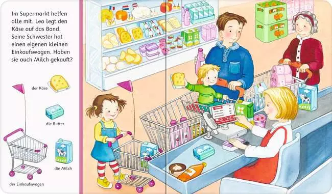 Mein erstes Sachen suchen: Beim Einkaufen