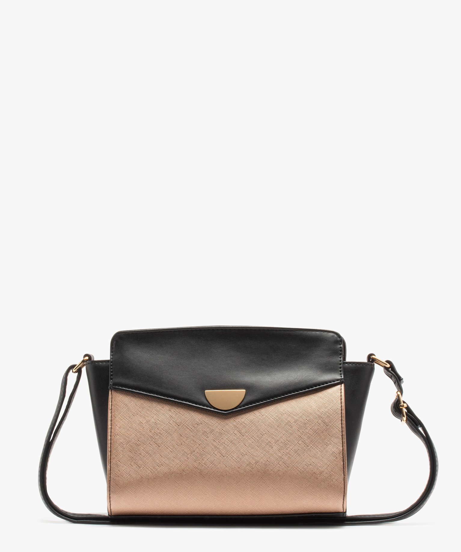 Sac besace bimatière femme noir | GEMO