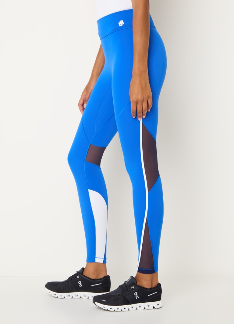 Calça legging de treino de cintura alta HUGO BOSS Energa com logotipo.