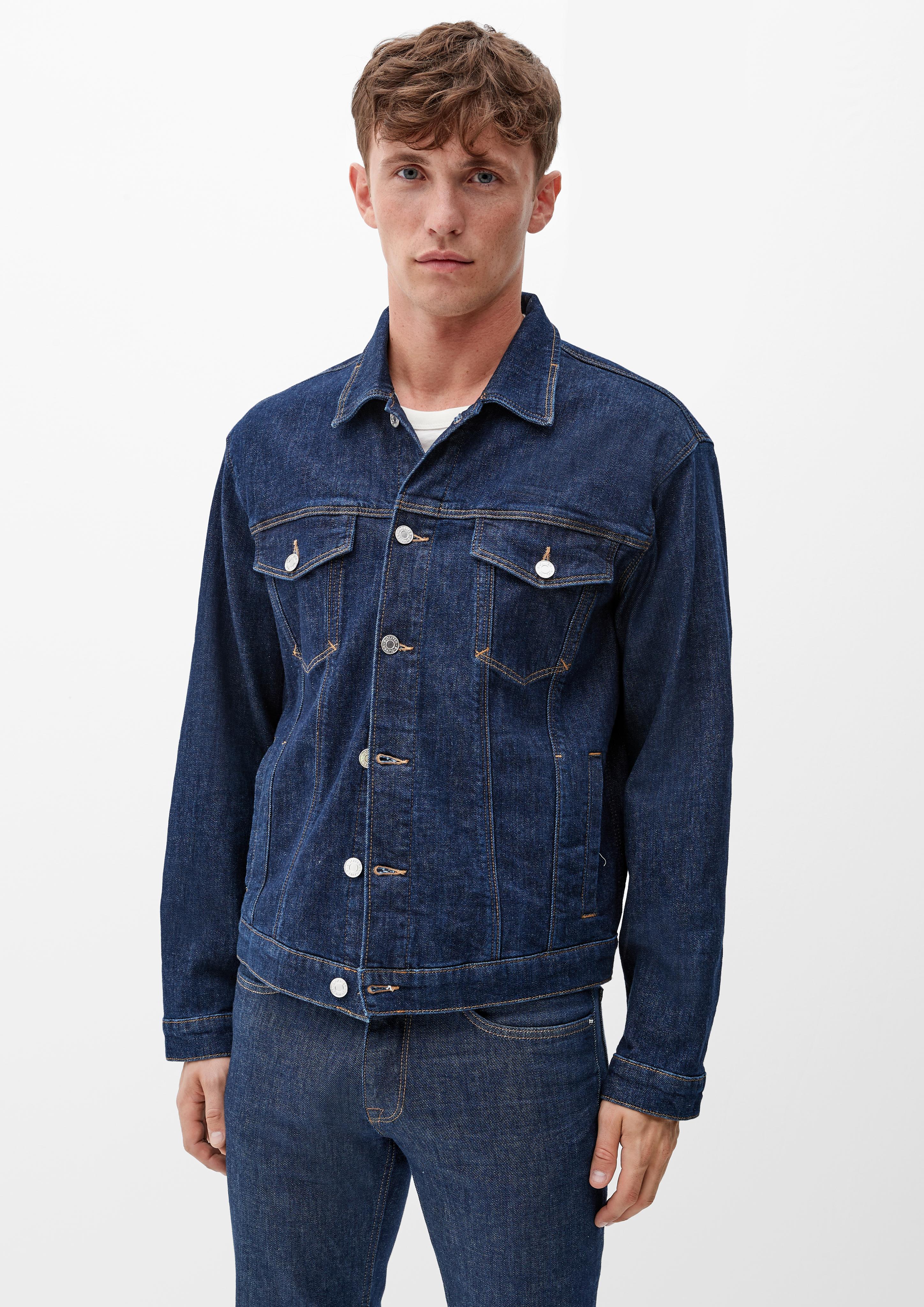 Jeansjacke mit Eingrifftaschen  2121161-59Z8