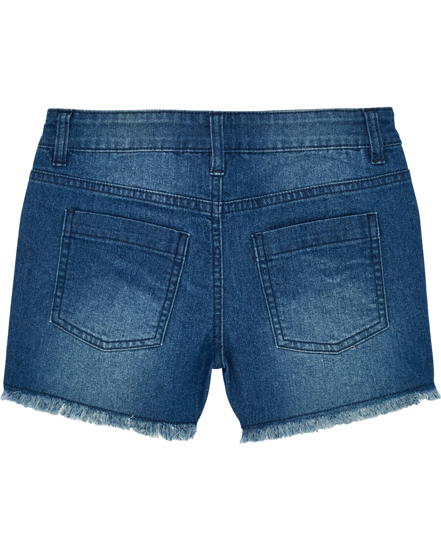 Ausgefranste Shorts