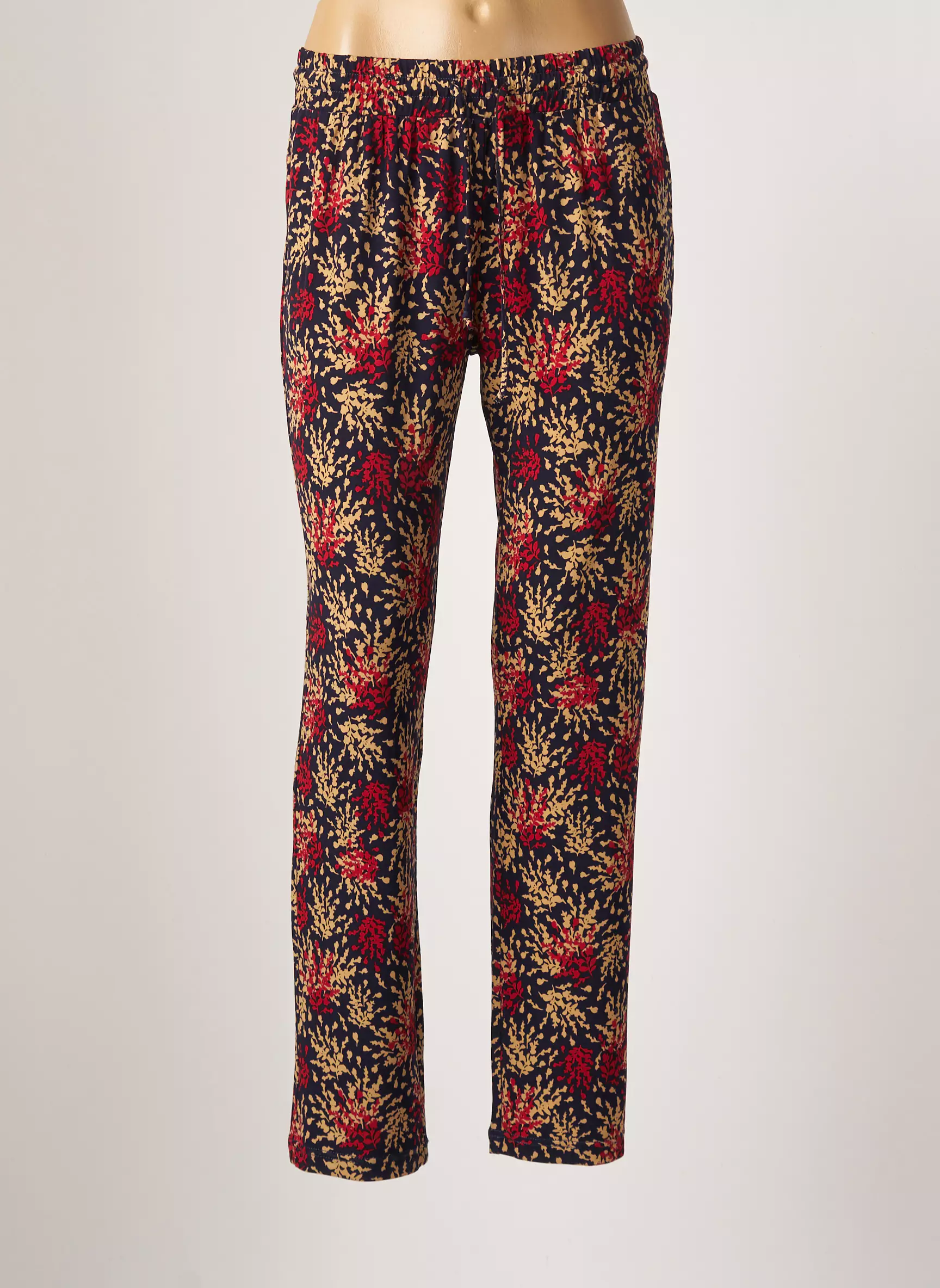 Lcdn Pantalons Slim Femme couleur bleu
