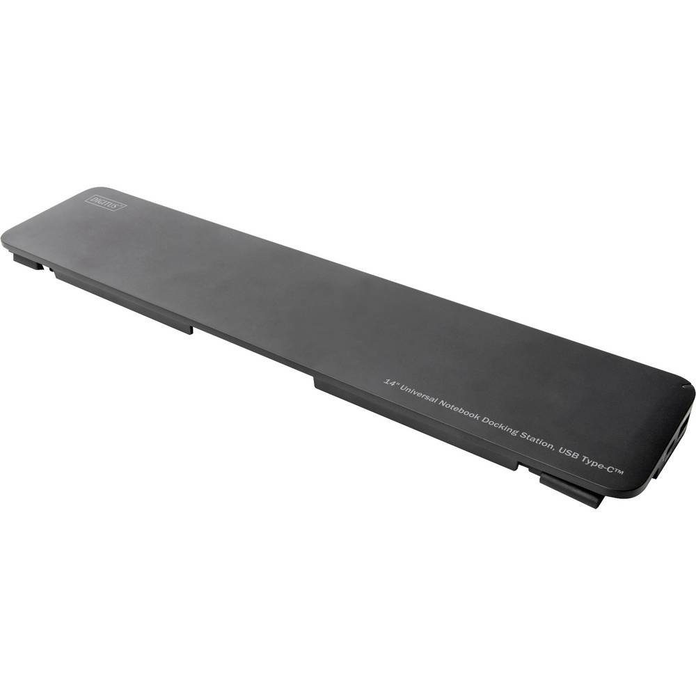 Digitus Laptop-Dockingstation 14″ Universal Notebook Docking Station, USB-C 3x, inkl. Ladefunktion