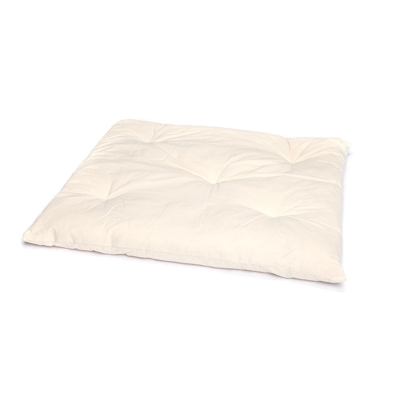 bodhi Meditationskissen Meditationsmatte Zabuton BASIC 80 x 80 cm schwarz